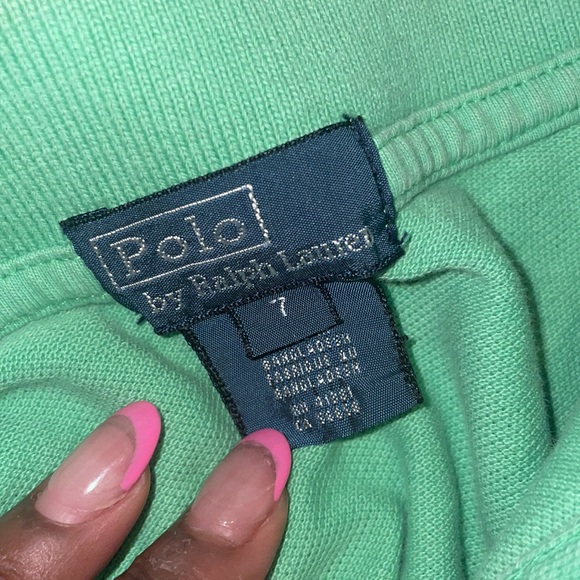 Green Polo Shirt Boys 7 - Picture 5 of 5